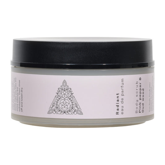 Pink Pepper & Oud Wood Body Scrub