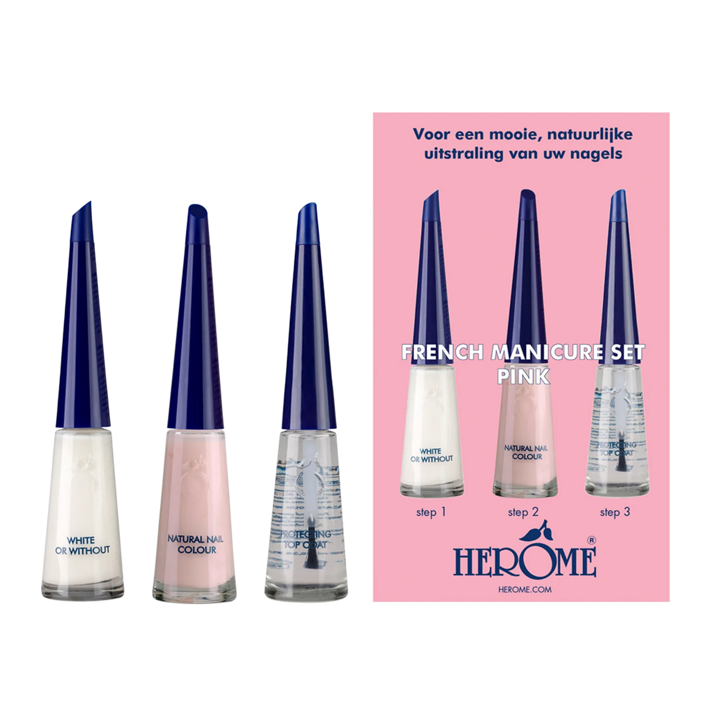 French Manicure Set - Pink