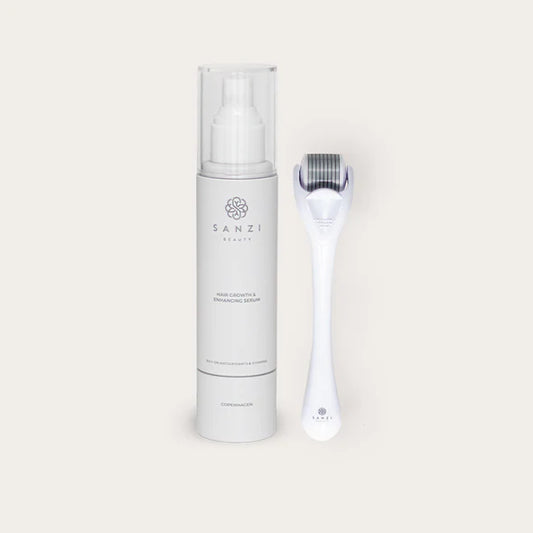 Hair Growth & Enchancing Serum + Micro Needle Roller