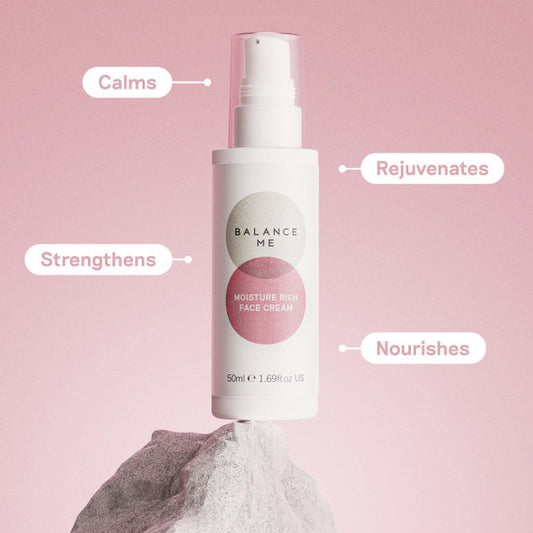 Moisture-rich face cream