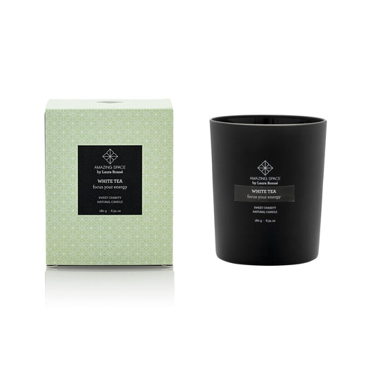 Duftlys - White Tea, focus your energy - Parfumeriet Hørsholm