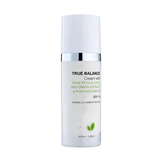 Seventeen Skincare True Balance Cream Spf 15 Norm/Kombi - Parfumeriet Hørsholm