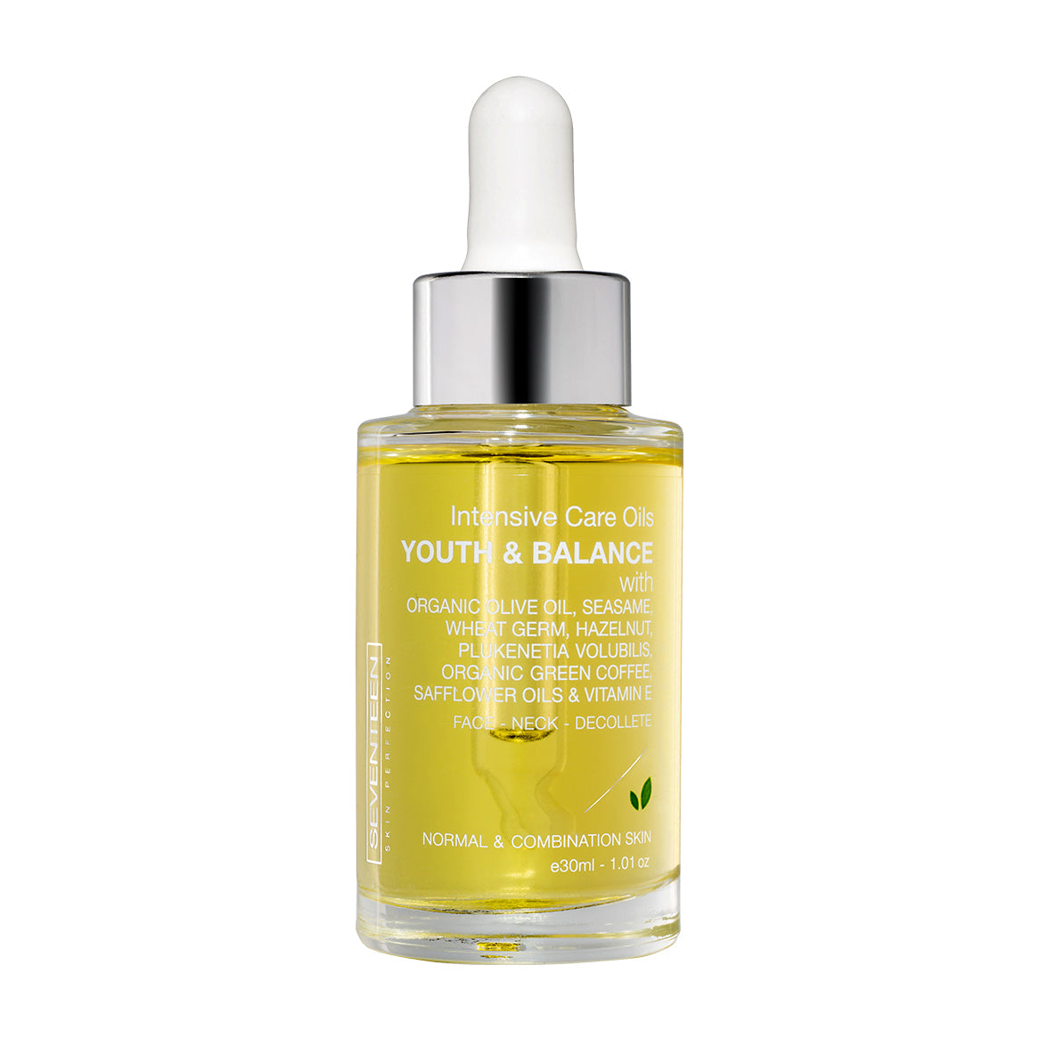 Seventeen Skincare Intensive Care Youth & Balance Oil - Parfumeriet Hørsholm