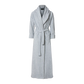 Light grey - MOUNT EVEREST fleece bathrobe