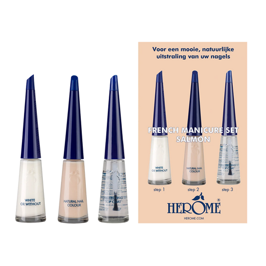 French Manicure Set - Salmon