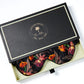 Sleeping Mask - Black Hibiscus