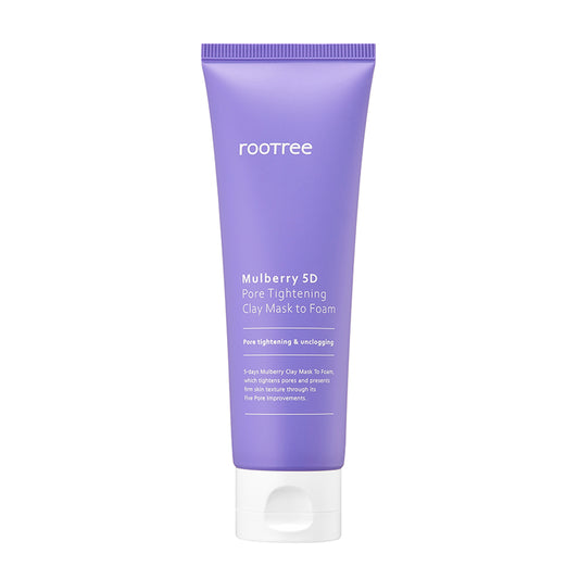 Mulberry Pore Tightening Clay Mask to Foam