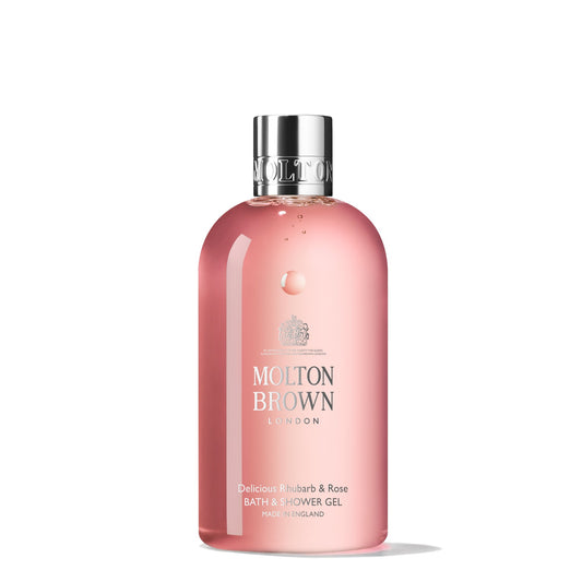 DELICIOUS RHUBARB & ROSE BATH & SHOWER GEL - Parfumeriet Hørsholm