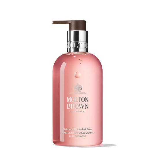 DELICIOUS RHUBARB & ROSE FINE LIQUID Håndsæbe - Parfumeriet Hørsholm
