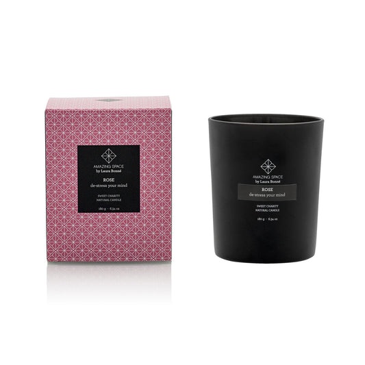 Duftlys - Rose, de-stress your mind - Parfumeriet Hørsholm