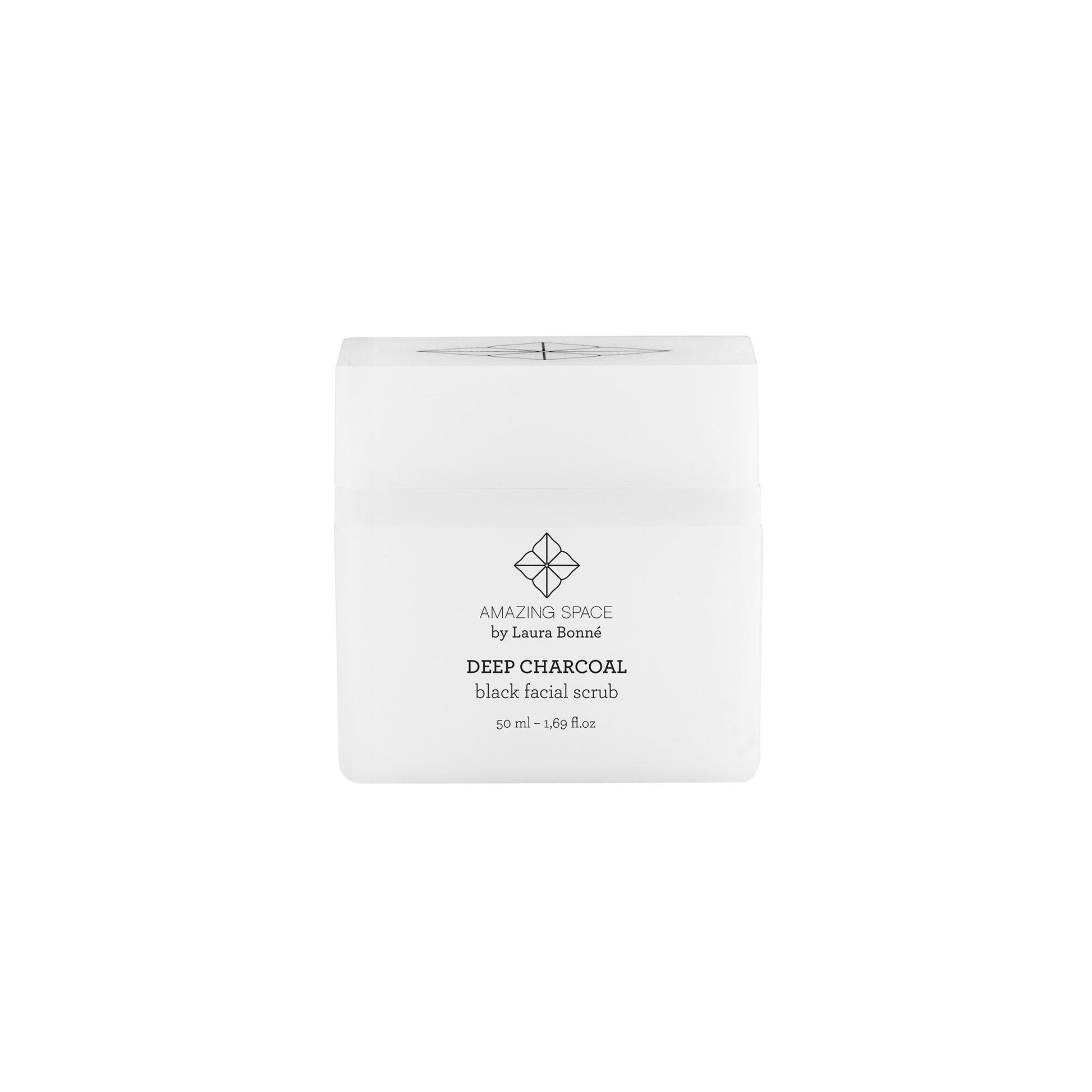 Deep Charcoal - black facial scrub - Parfumeriet Hørsholm